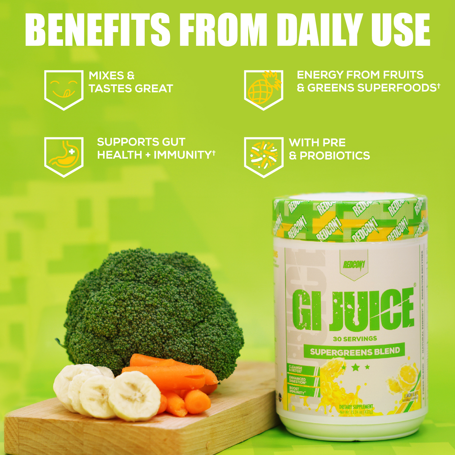 GI JUICE Digestive Enzymes