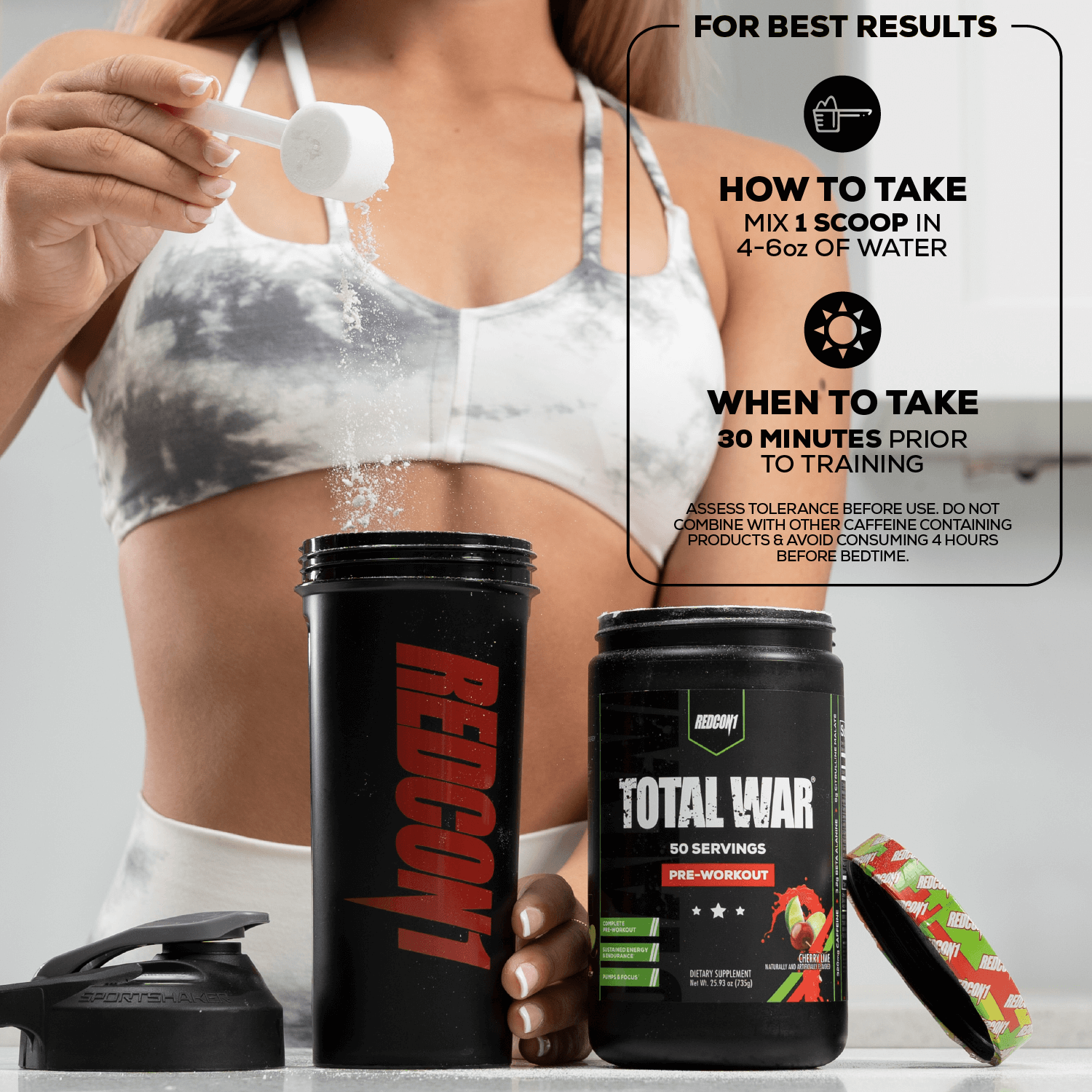 TOTAL WAR PREWORKOUT (50 Servings)
