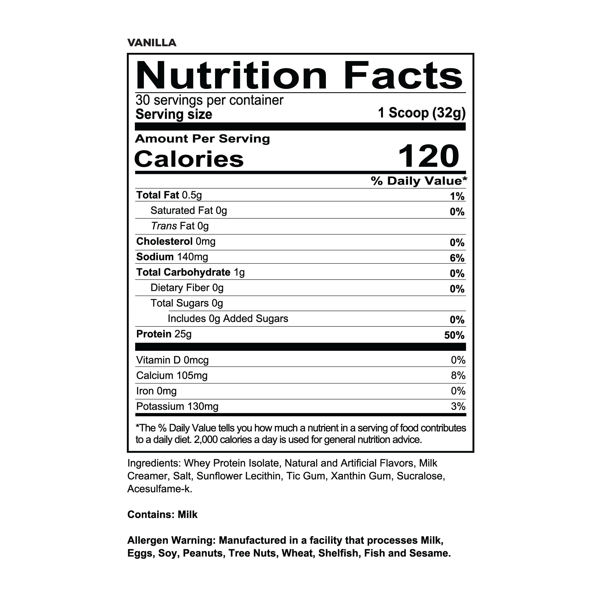 ISOTOPE 100% Whey Isolate (30 Servings)