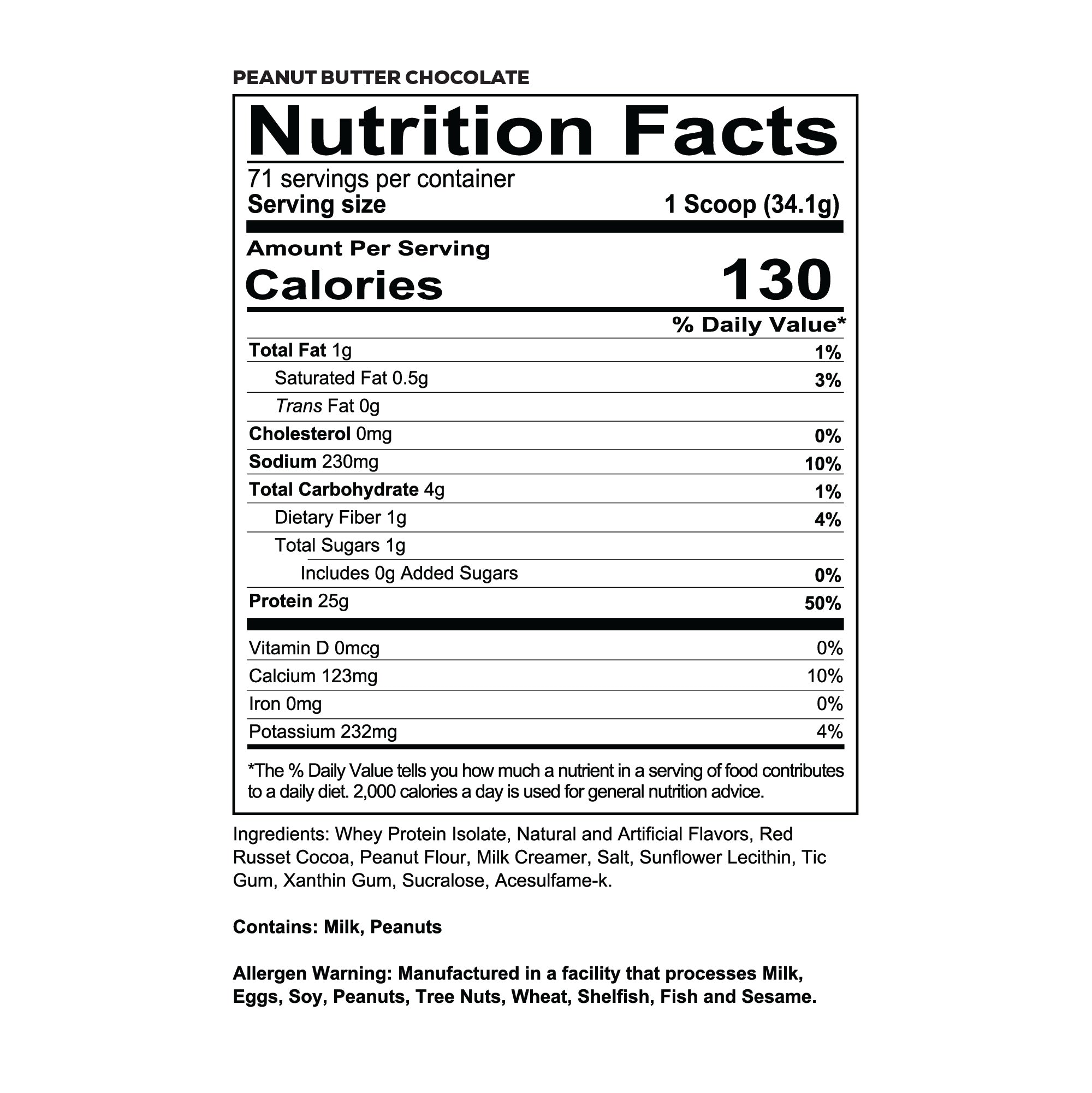 Isotope - 100% Whey Isolate Protein (5 LB)