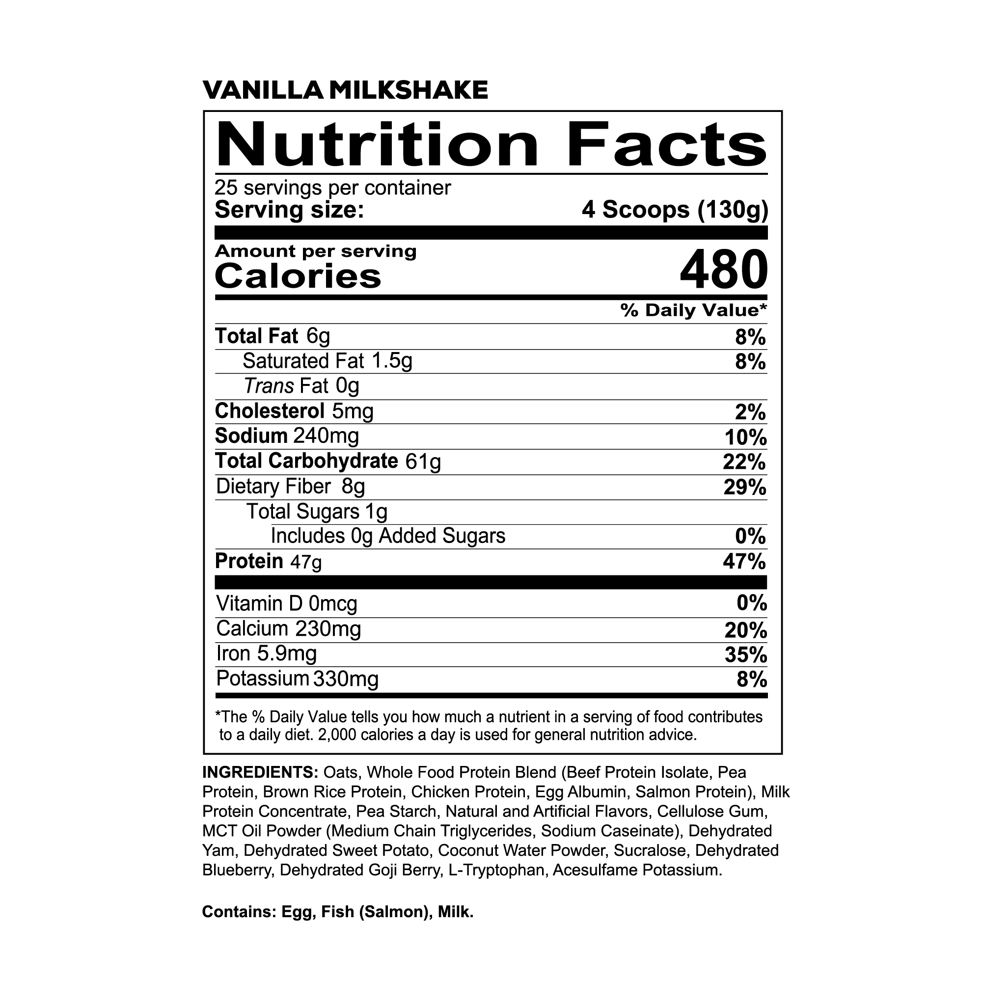 MRE Meal Replacement (7 LB)