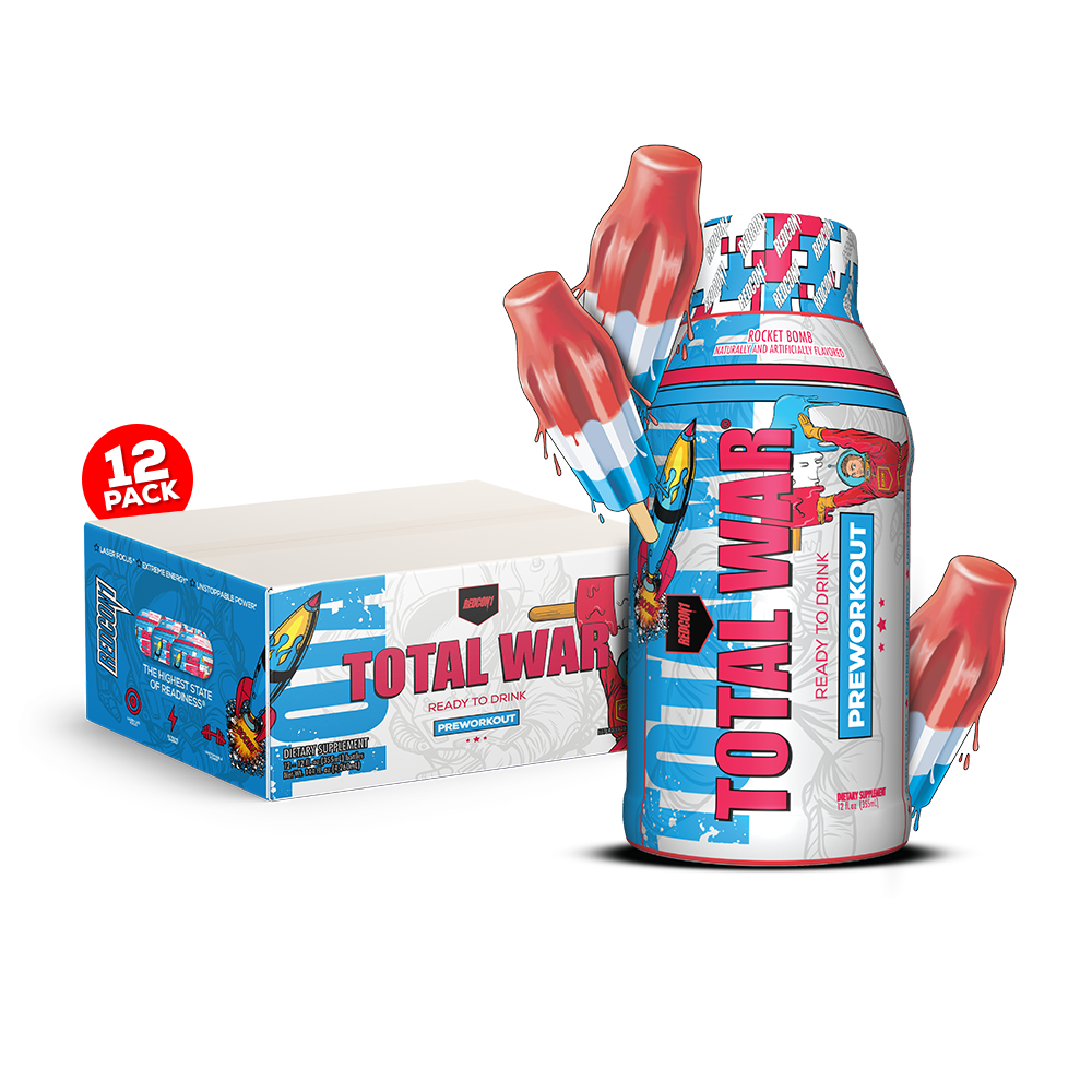 TOTAL WAR Ready To Drink Preworkout (12 Servings)